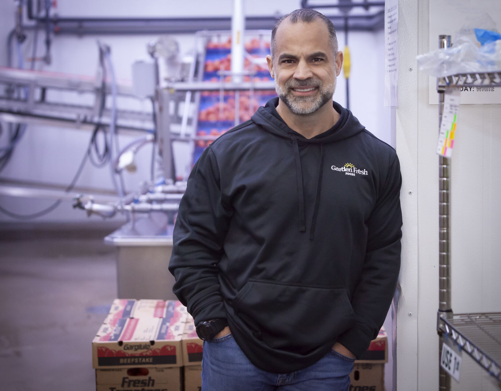 Mark Dugdale is president and co-owner of Garden Fresh Foods in Woodinville.